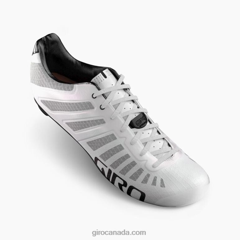 Giro Crystal White Unisex Empire Slx Shoe 46F4N495