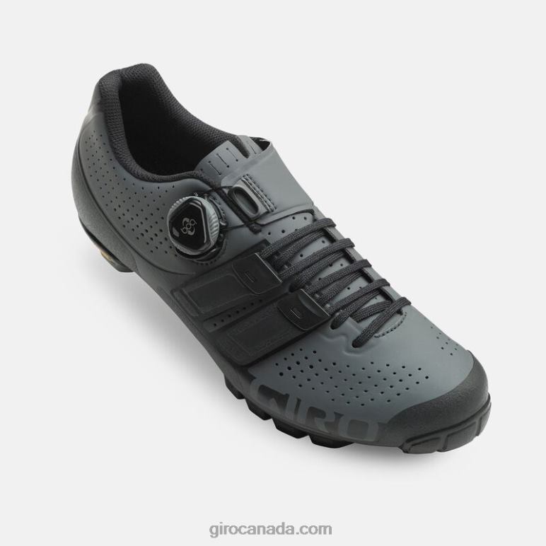 Giro Dark Shadow/Black Unisex Code Techlace Shoe 46F4N1067