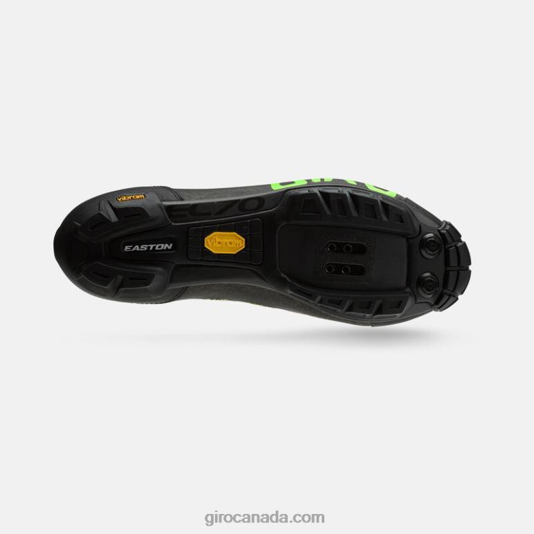 Giro Lime/Black Unisex Empire Vr70 Knit Shoe 46F4N1057