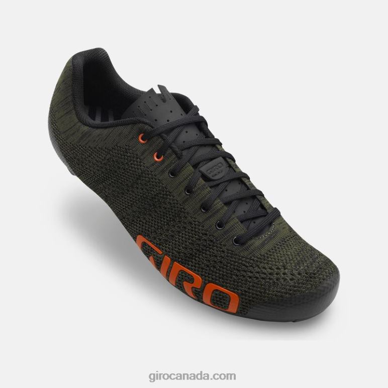 Giro Olive Heather Unisex Empire E70 Knit Shoe 46F4N1070