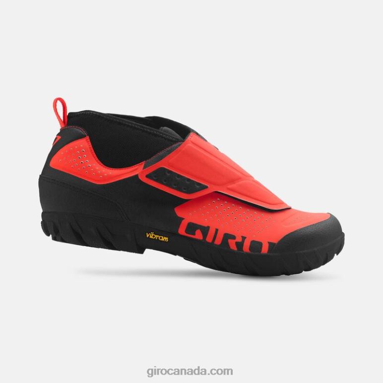Giro Vermillion/Black Unisex Terraduro Mid Shoe 46F4N1541