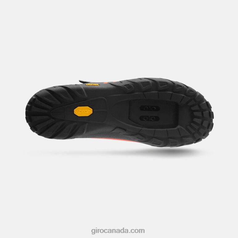 Giro Vermillion/Black Unisex Terraduro Mid Shoe 46F4N1541
