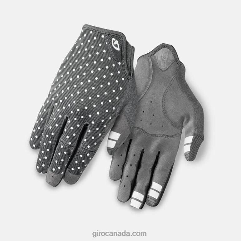 Giro Dark Shadow/White Dots Women La Dnd Glove 46F4N1320