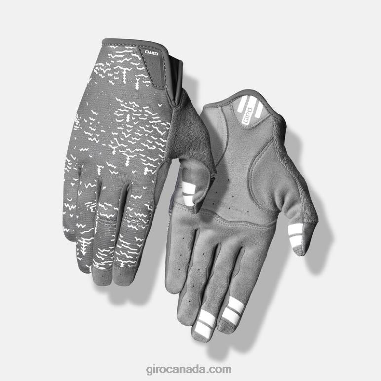 Giro Dark Shadow/White Scree Women La Dnd Glove 46F4N1321
