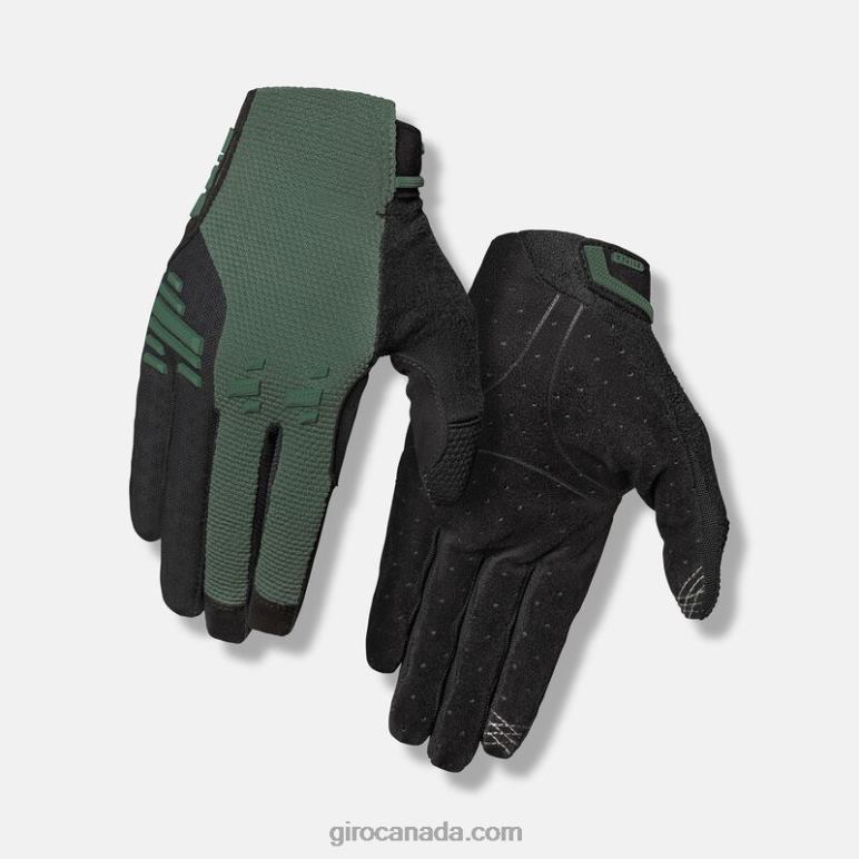 Giro Grey Green Women Havoc Glove 46F4N1311