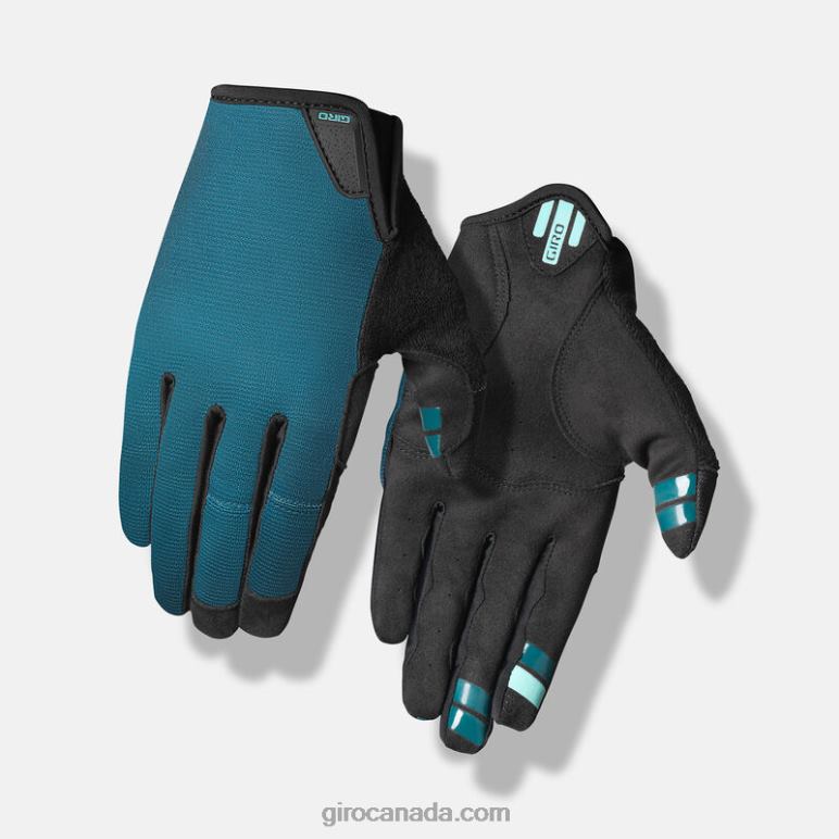 Giro Harbor Blue/Screaming Teal Women La Dnd Glove 46F4N1322