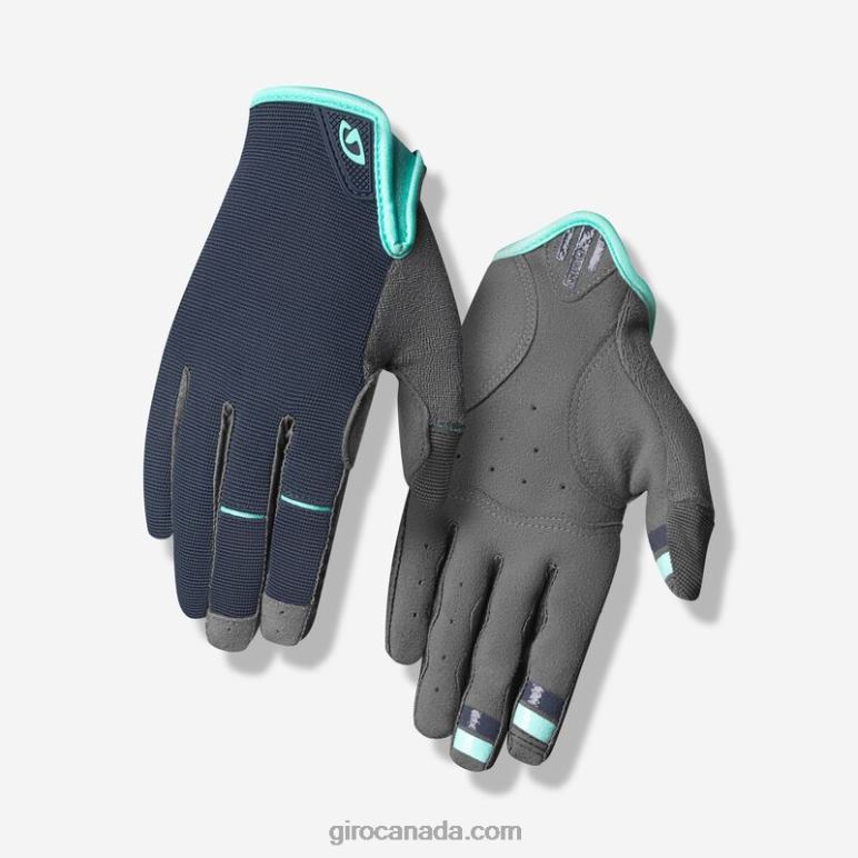 Giro Midnight Blue/Cool Breeze Women La Dnd Glove 46F4N1324