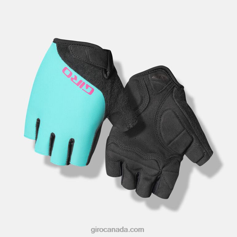 Giro Screaming Teal/Neon Pink Women Jag'Ette Glove 46F4N1334