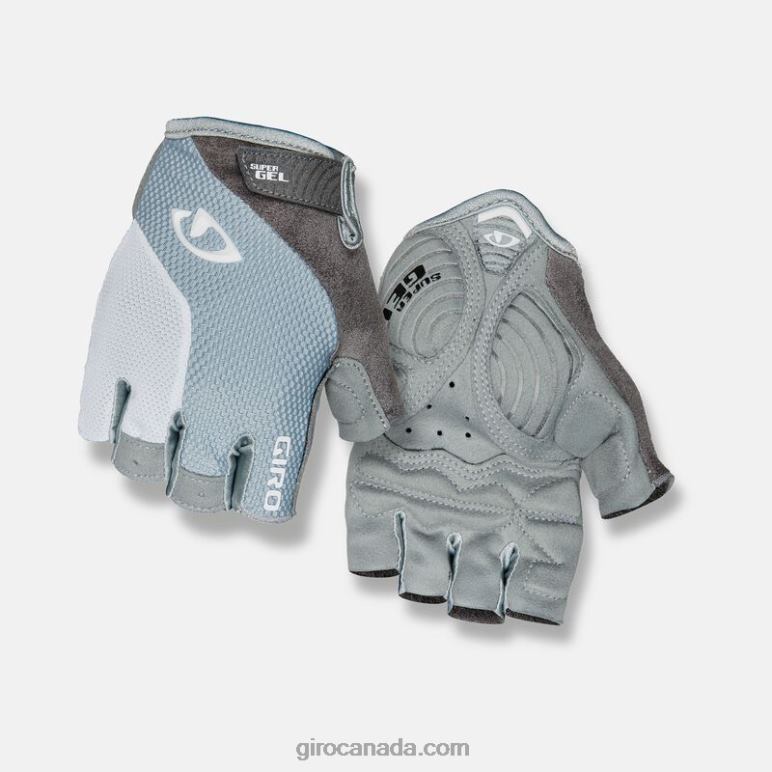 Giro Titanium/Grey/White Women Strada Massa Supergel Glove 46F4N1368
