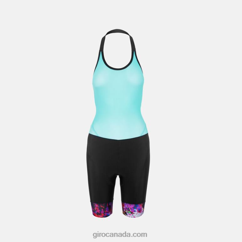 Giro Black Data Mosh Women Chrono Elite Halter Bib Short 46F4N1114