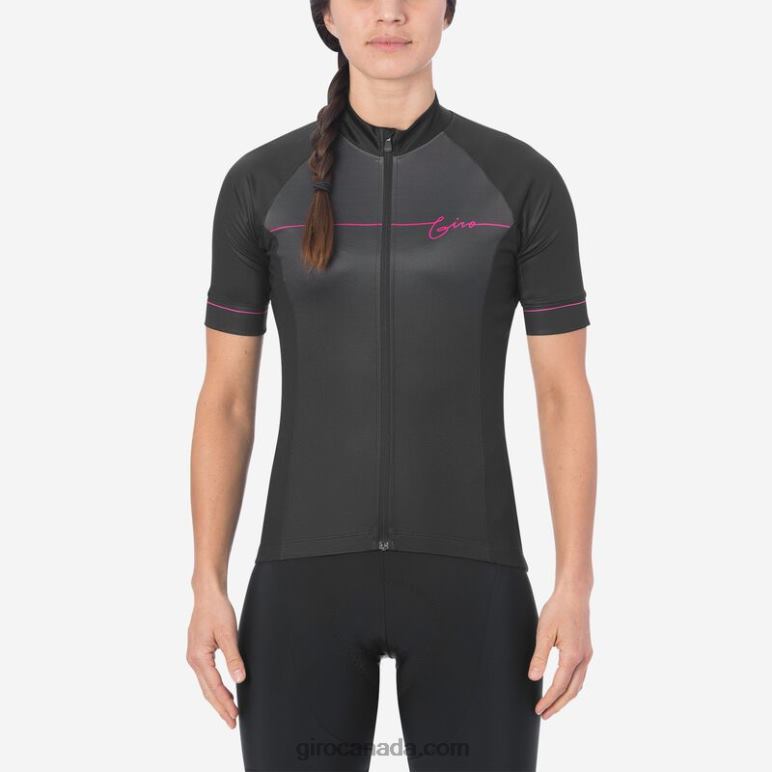 Giro Black Flow Women Chrono Sport Jersey 46F4N1234