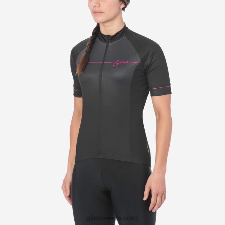 Giro Black Flow Women Chrono Sport Jersey 46F4N1234