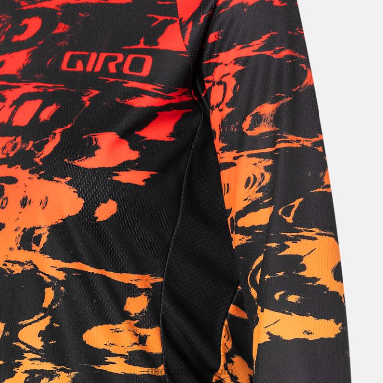 Giro Black Hyperglitch Women Roust Ls Jersey 46F4N730