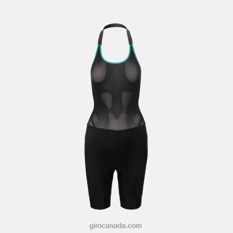 Giro Black Mica Women Chrono Elite Halter Bib Short 46F4N1115