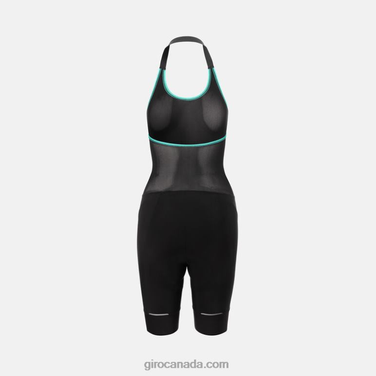 Giro Black Mica Women Chrono Elite Halter Bib Short 46F4N1115