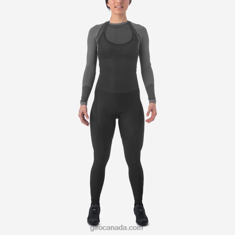 Giro Black Women Chrono Expert Thermal Halter Bib 46F4N705
