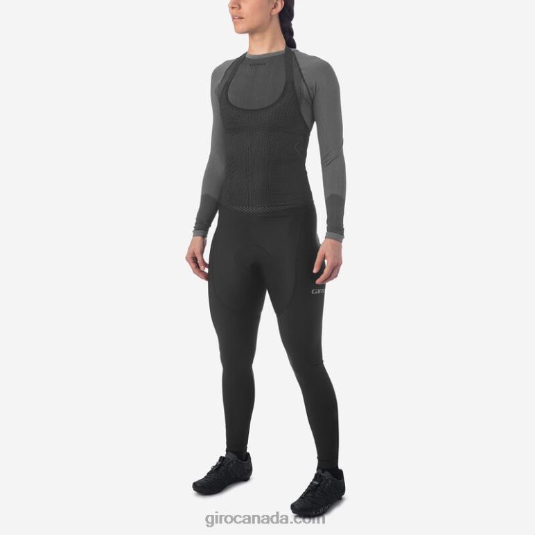 Giro Black Women Chrono Expert Thermal Halter Bib 46F4N705