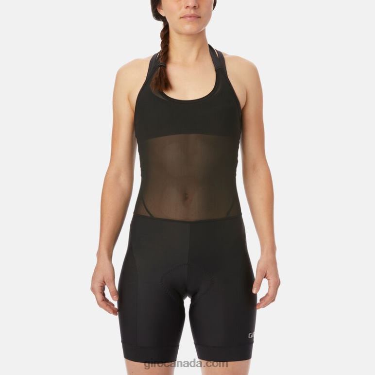 Giro Black Women Chrono Sport Halter Bib Short 46F4N772