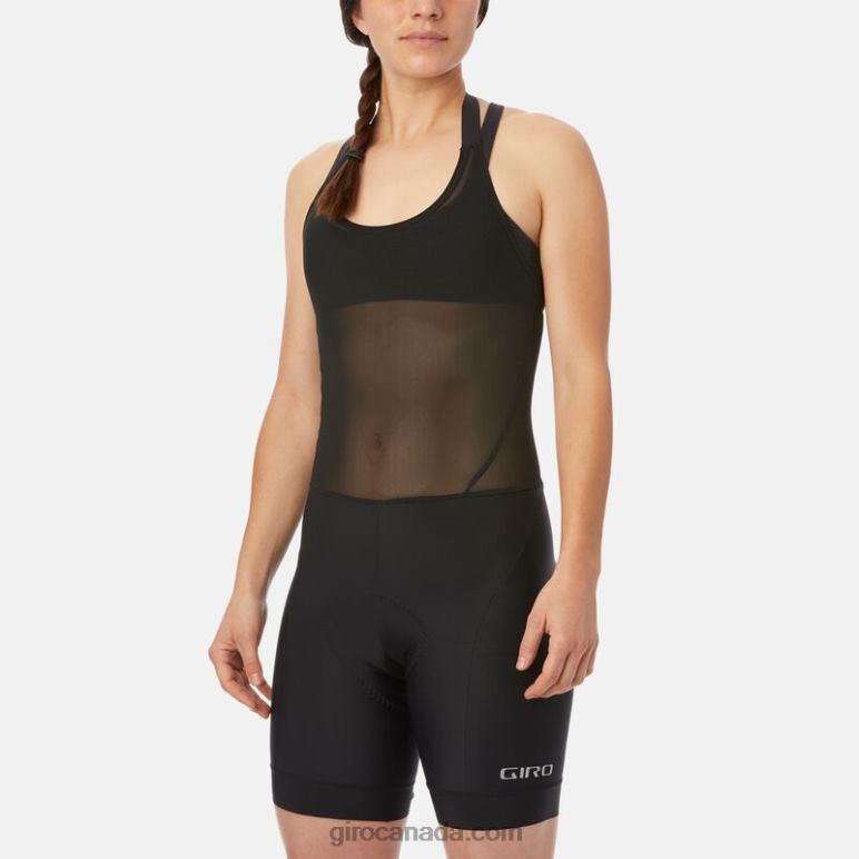 Giro Black Women Chrono Sport Halter Bib Short 46F4N772