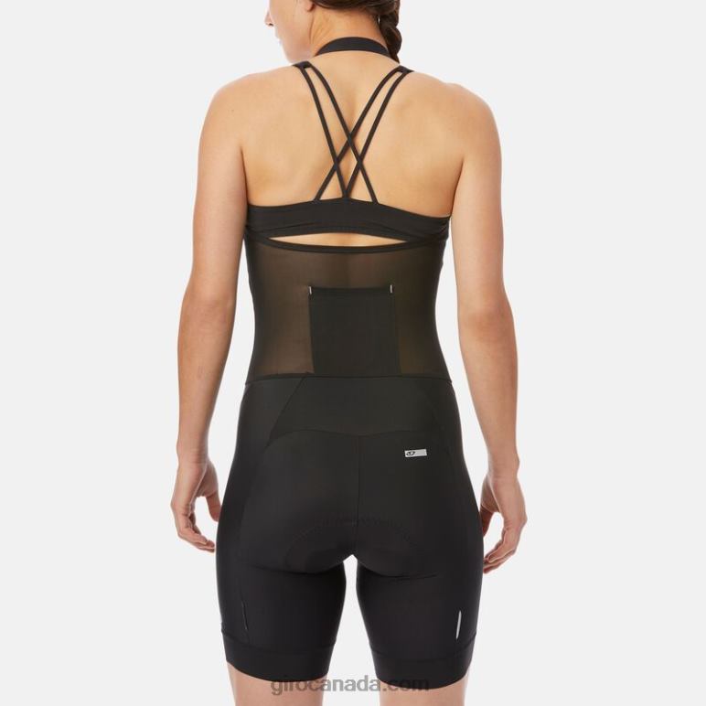 Giro Black Women Chrono Sport Halter Bib Short 46F4N772