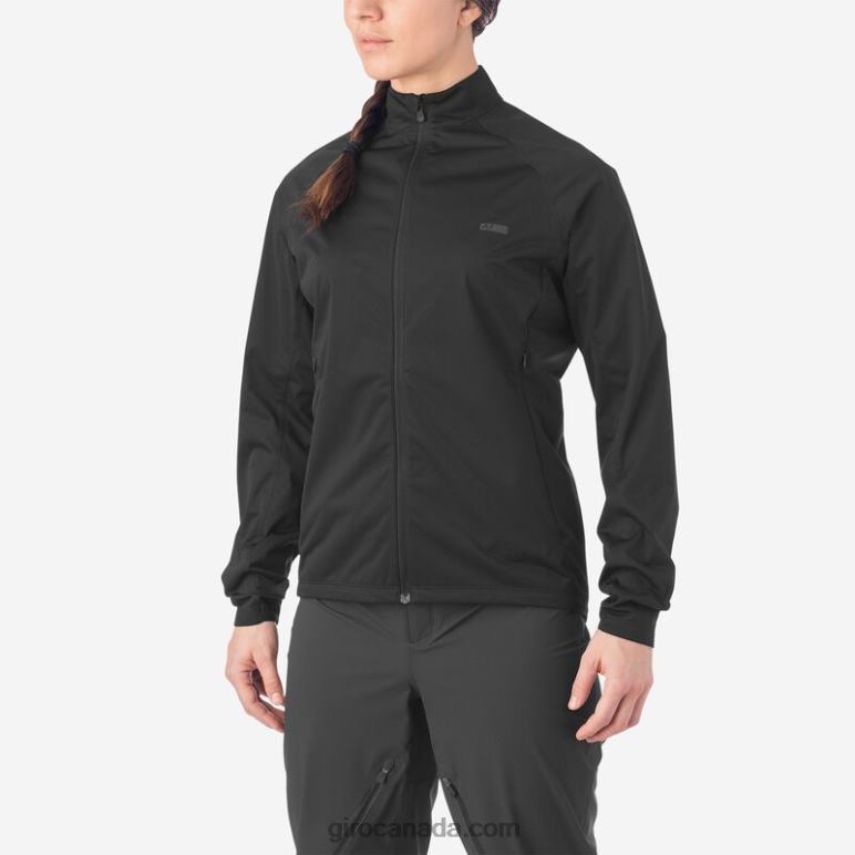Giro Black Women Stow H2O Jacket 46F4N721