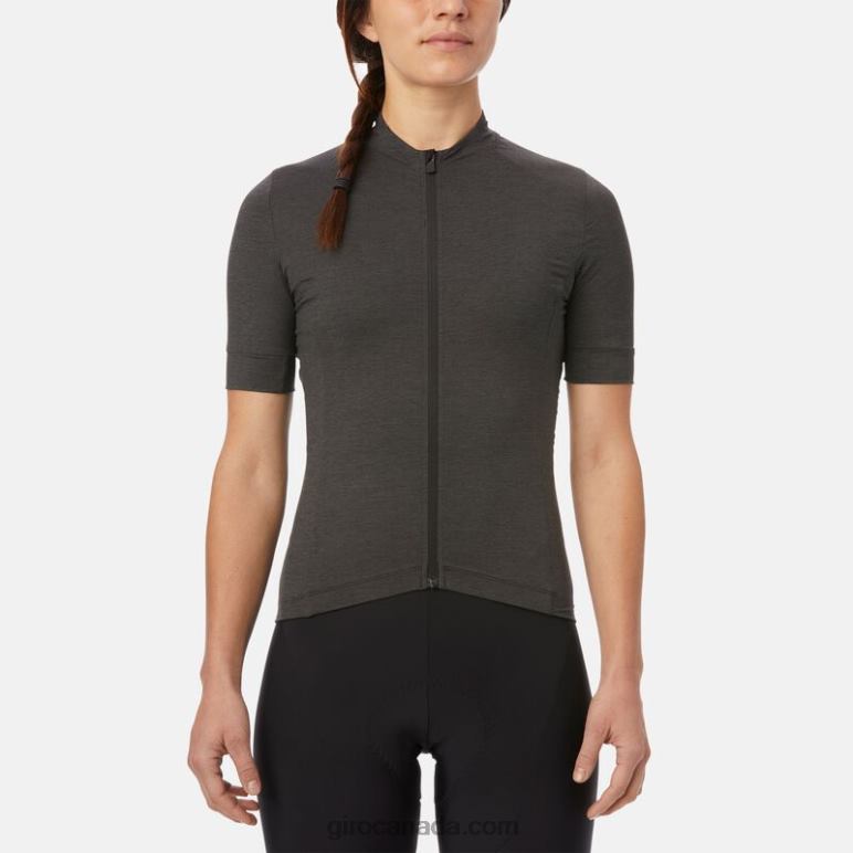 Giro Charcoal Heather Women New Road Jersey 46F4N755