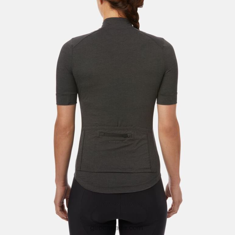Giro Charcoal Heather Women New Road Jersey 46F4N755