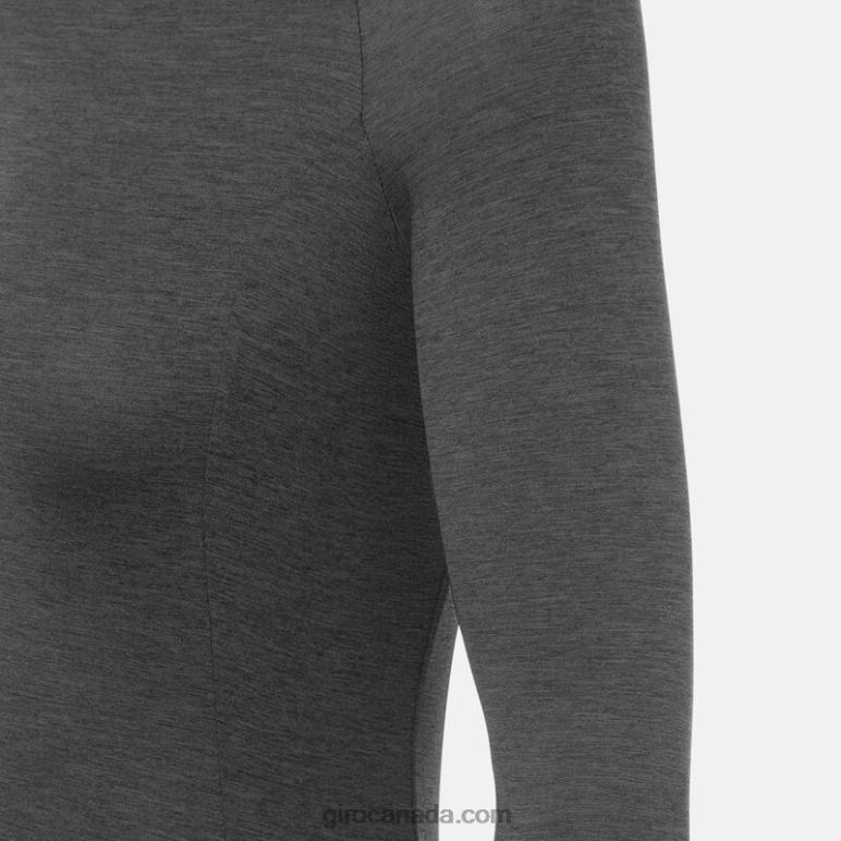 Giro Charcoal Heather Women New Road Ls Jersey 46F4N521