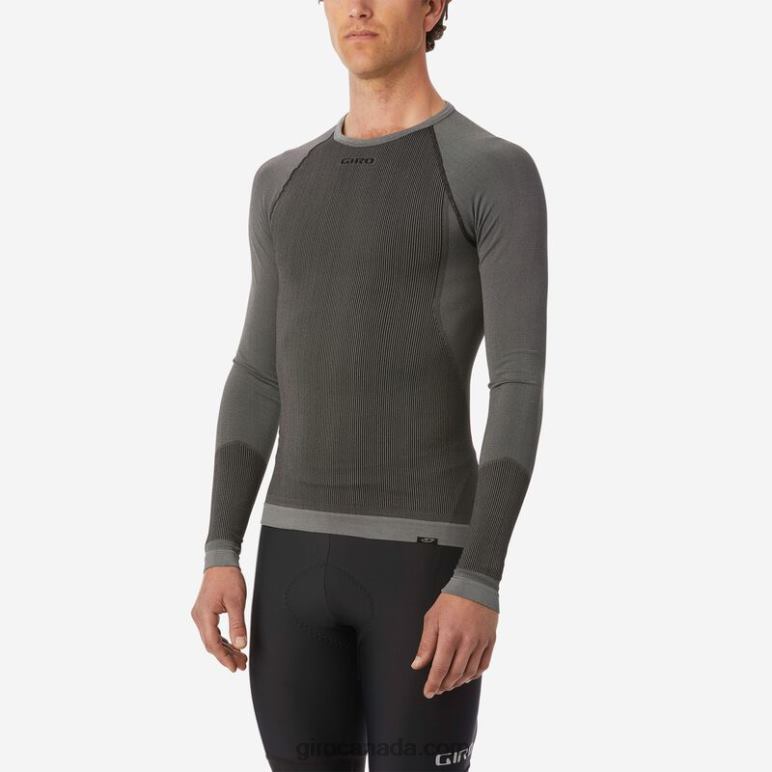 Giro Charcoal Women Chrono Long Sleeve Base Layer 46F4N139