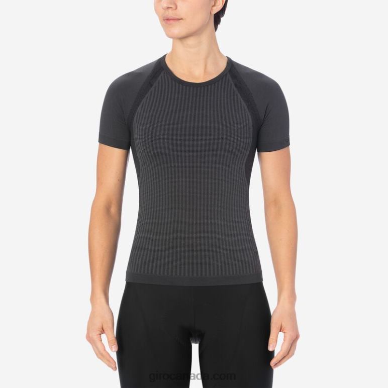 Giro Charcoal Women Chrono Short Sleeve Base Layer 46F4N701
