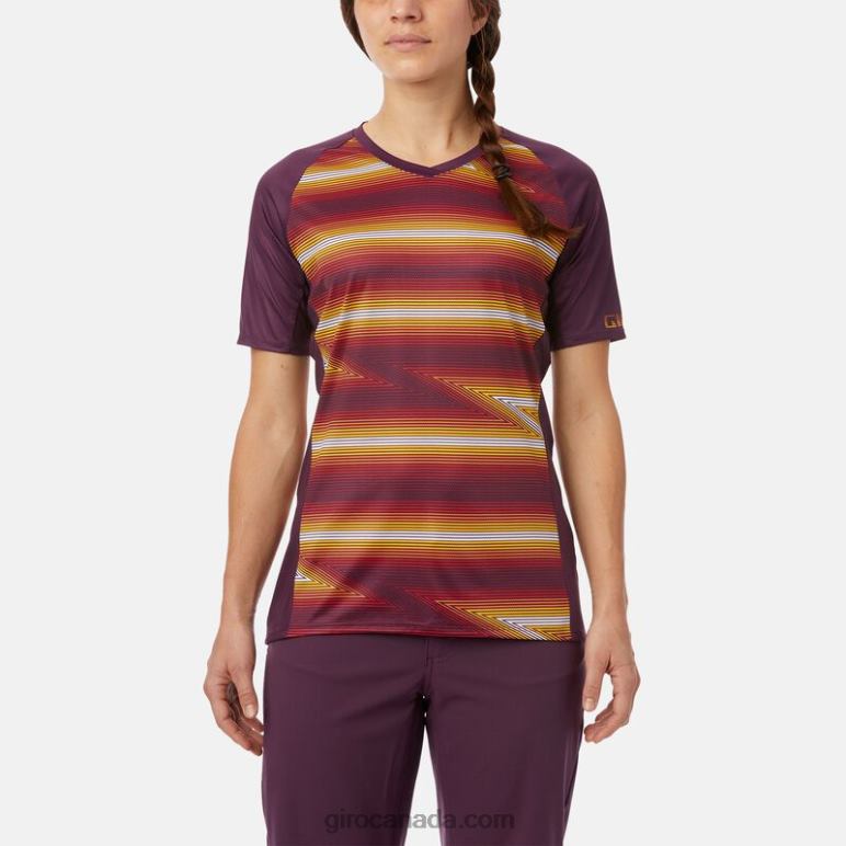 Giro Dusty Purple Heatwave Women Roust Jersey 46F4N1299