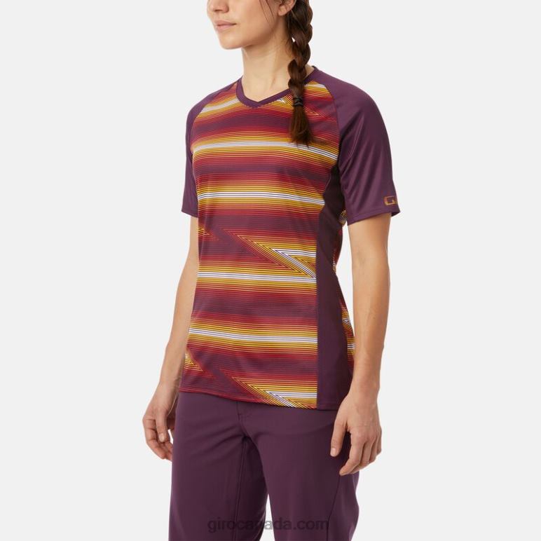 Giro Dusty Purple Heatwave Women Roust Jersey 46F4N1299