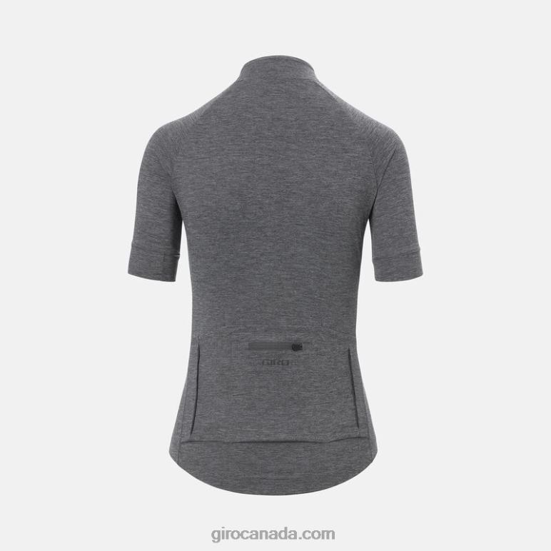 Giro Grey Heather Women New Road Jersey 46F4N1290