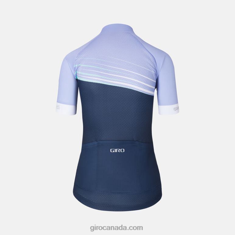 Giro Lavender/Midnight Stripe Women Chrono Jersey 46F4N1102