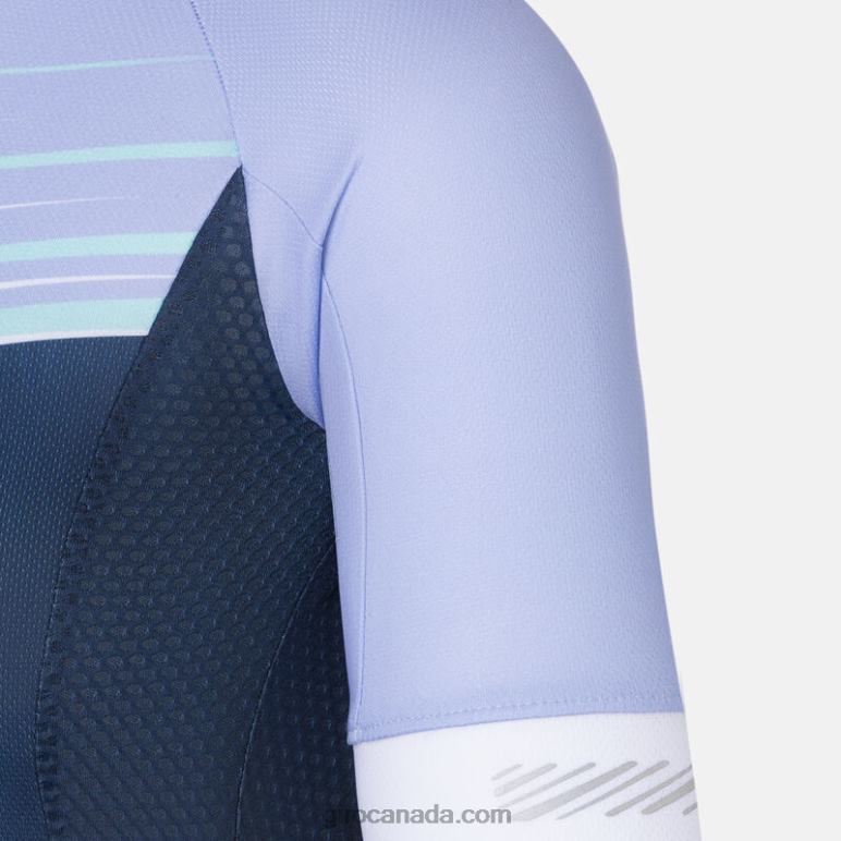 Giro Lavender/Midnight Stripe Women Chrono Jersey 46F4N1102