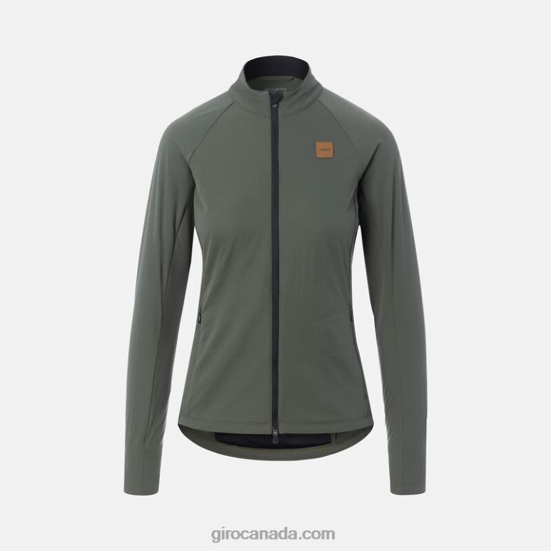 Giro Light Trail Green Women Cascade Insulated Jacket 46F4N1118