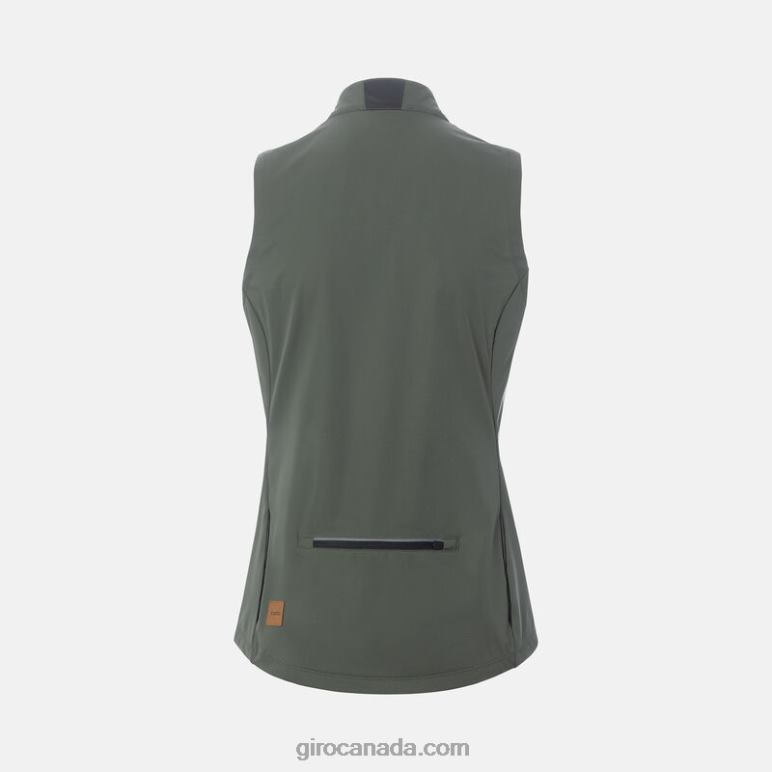 Giro Light Trail Green Women Cascade Insulated Vest 46F4N1116