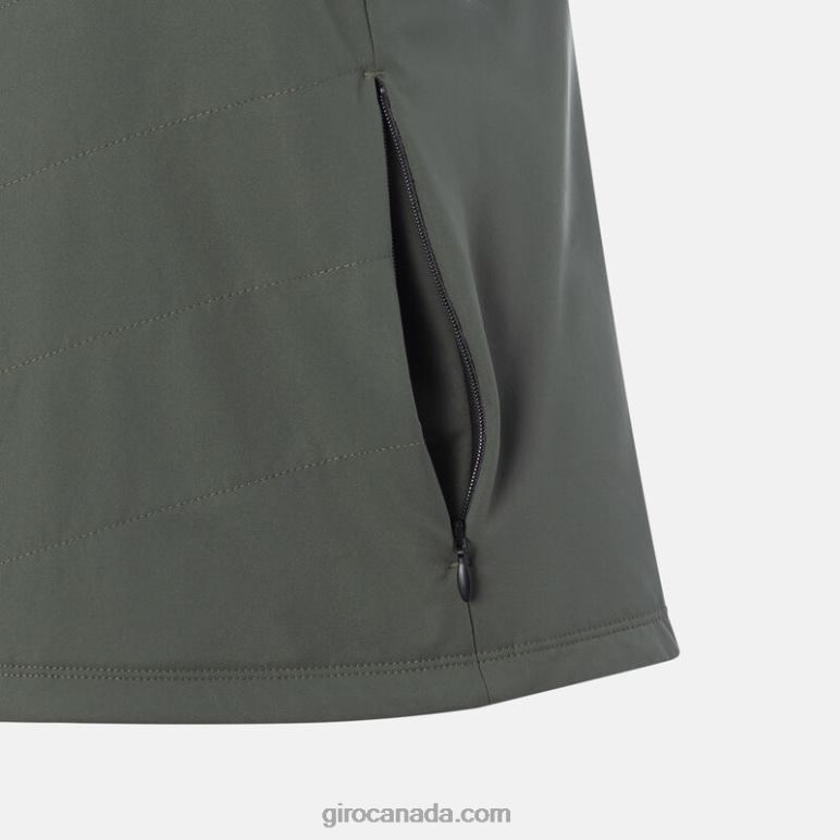 Giro Light Trail Green Women Cascade Insulated Vest 46F4N1116