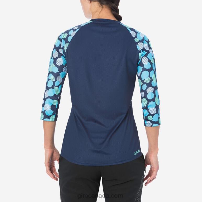 Giro Midnight Blossom Women Roust 3/4 Jersey 46F4N1255