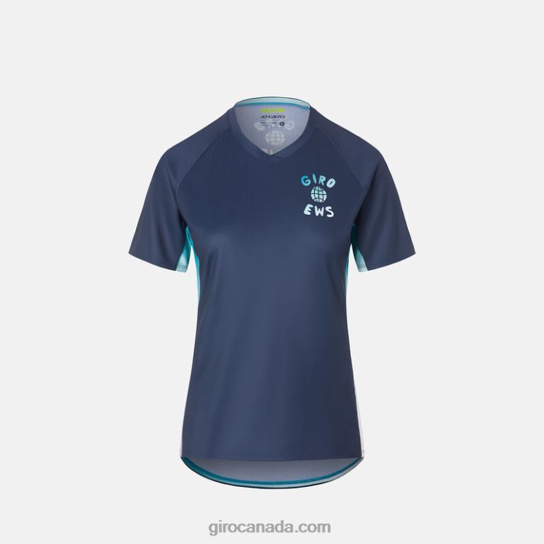 Giro Midnight Blue Ews Women Roust Jersey 46F4N1303