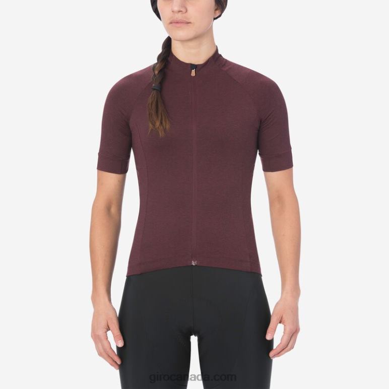 Giro Ox Blood Heather Women New Road Jersey 46F4N1291