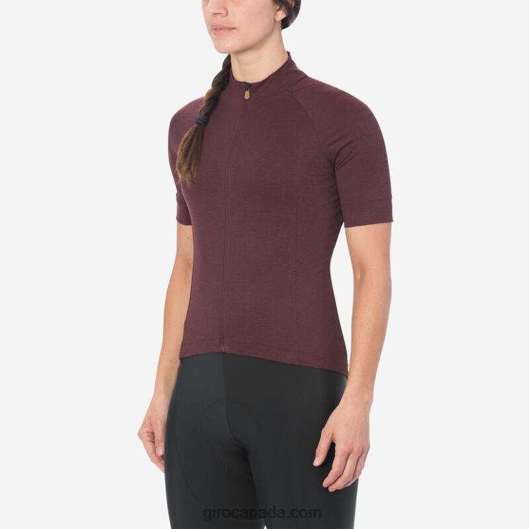 Giro Ox Blood Heather Women New Road Jersey 46F4N1291