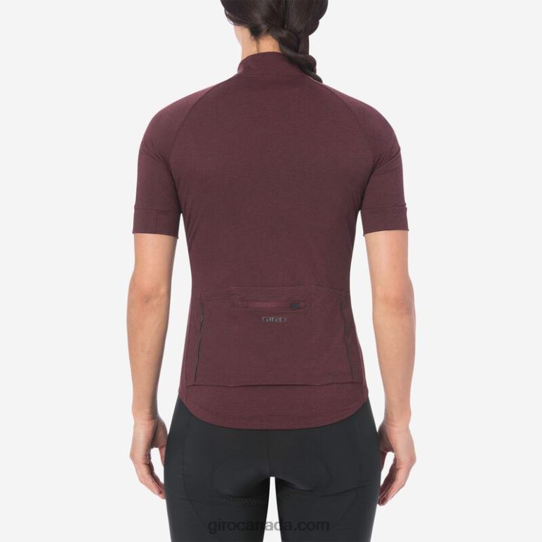 Giro Ox Blood Heather Women New Road Jersey 46F4N1291