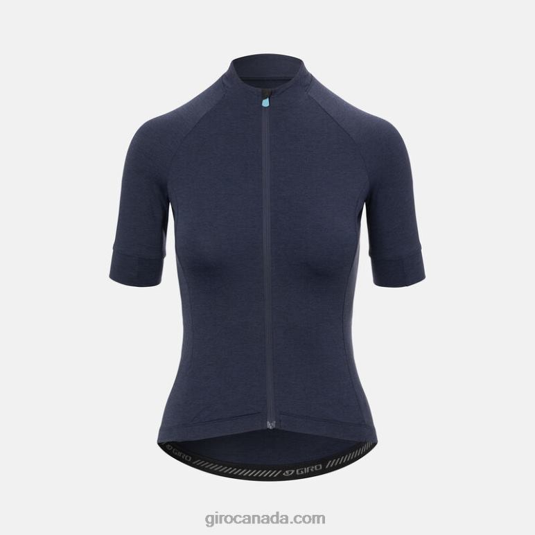 Giro Phantom Blue Heather Women New Road Jersey 46F4N1292