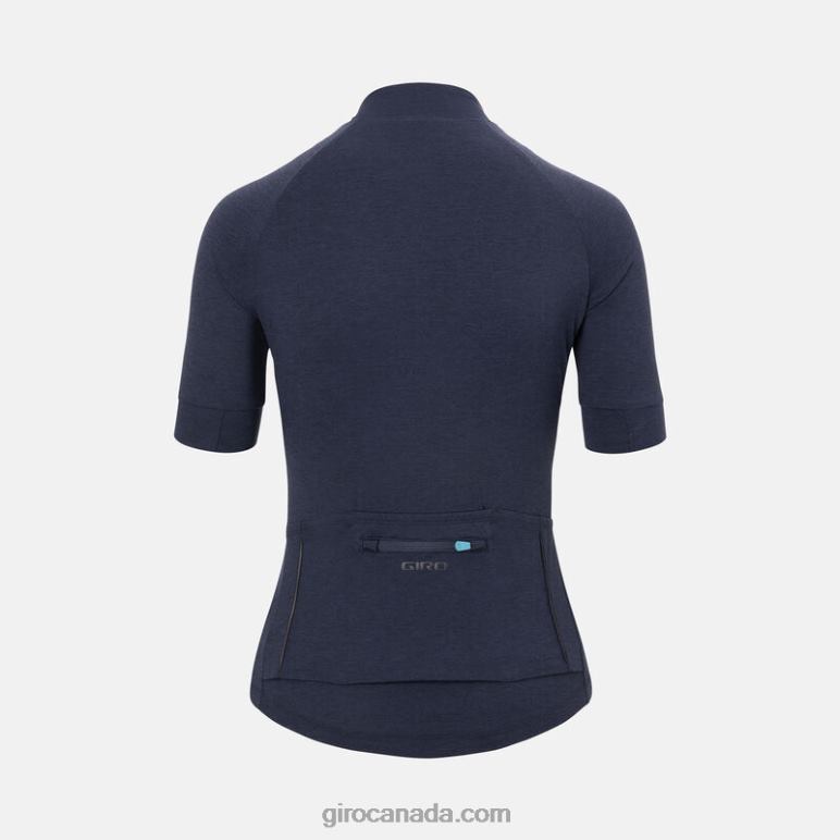 Giro Phantom Blue Heather Women New Road Jersey 46F4N1292