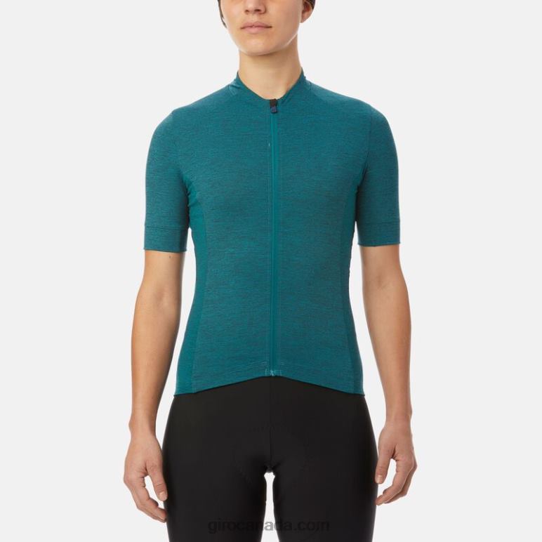 Giro Teal Heather Women New Road Jersey 46F4N1293