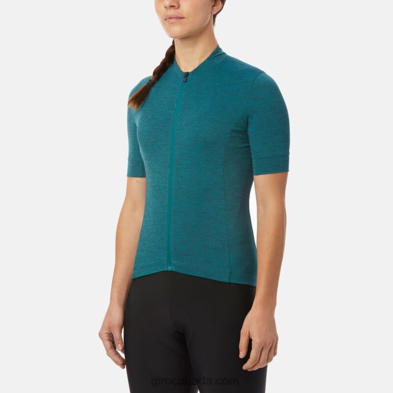 Giro Teal Heather Women New Road Jersey 46F4N1293