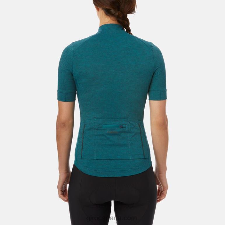 Giro Teal Heather Women New Road Jersey 46F4N1293