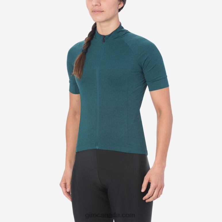 Giro True Spruce Heather Women New Road Jersey 46F4N1294