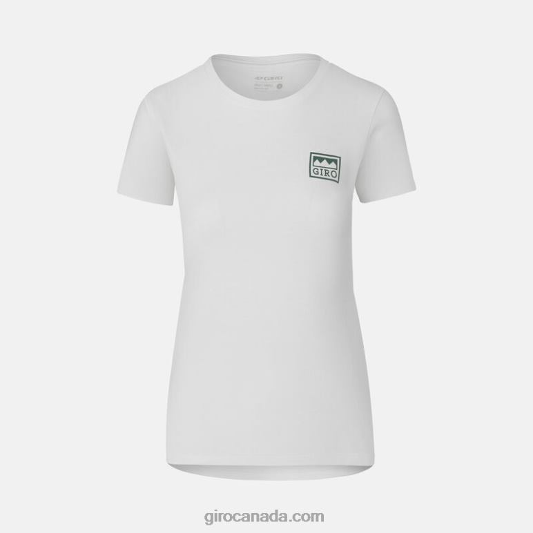 Giro White Alps Women Tech Tee - Short Sleeve 46F4N1359
